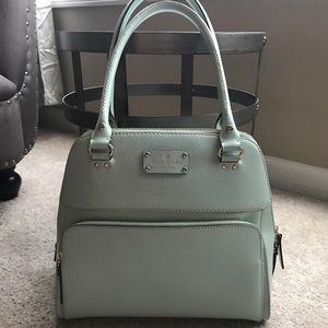 Robbins egg blue Kate Spade handbag